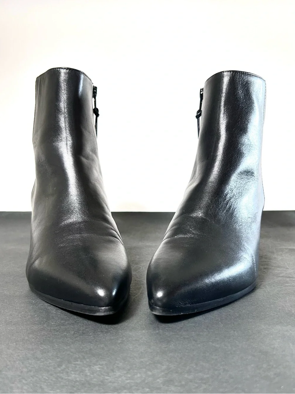 Stuart Weitzman block heel ankle boots